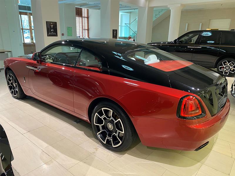 Rolls-Royce Wraith Black Badge  2021 год <br>Magma Red / Black Diamond 