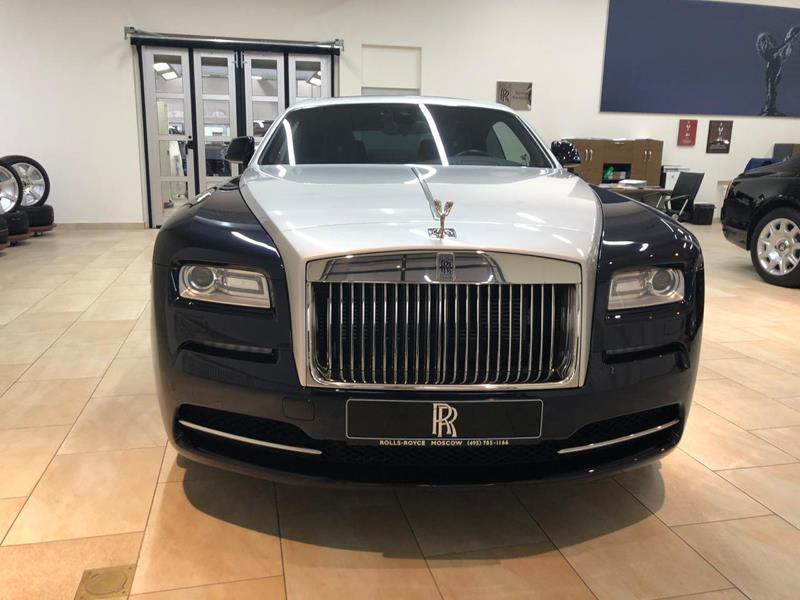 Rolls-Royce Wraith 2015 год <br>Midnight Sapphire / Silver 