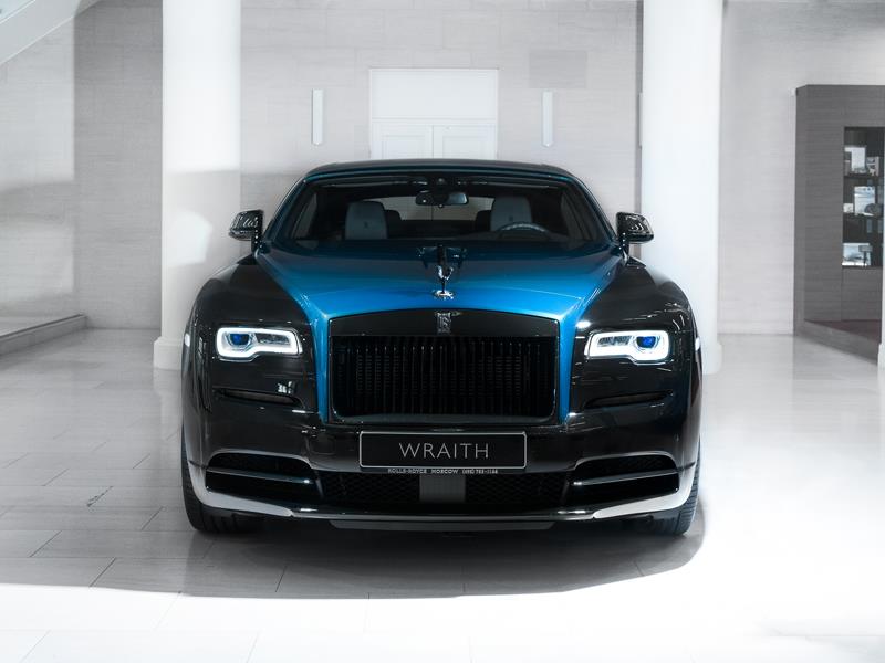 Rolls-Royce Wraith Black Badge Adamas Collection  <br>Black / Morpheus Blue 