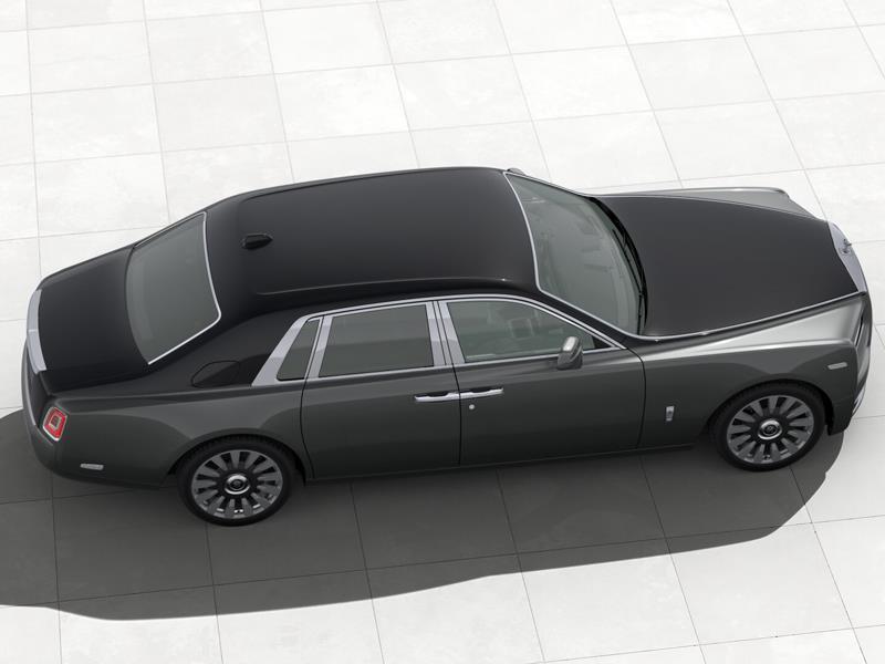 Rolls-Royce Phantom SWB  <br>Jubilee Silver / Diamond Black 