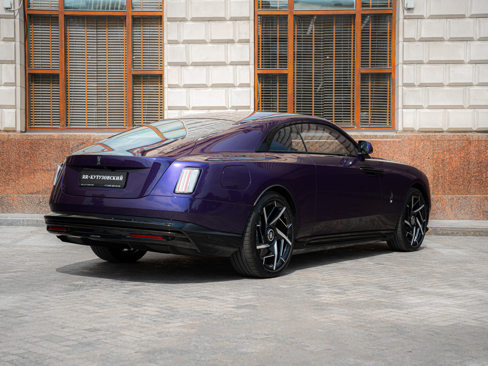 Rolls-Royce Black Badge Spectre  <br>Vapour Violet 