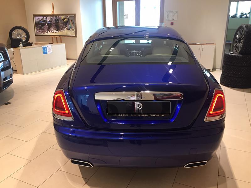 Rolls-Royce Wraith  <br>Salamanca Blue 