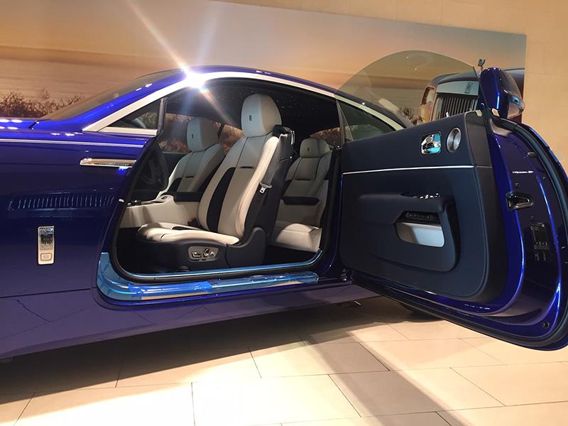 Rolls-Royce Wraith  <br>Salamanca Blue 