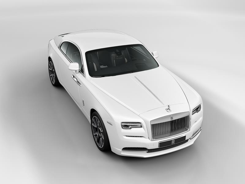 Rolls-Royce Wraith  <br>Arctic White 