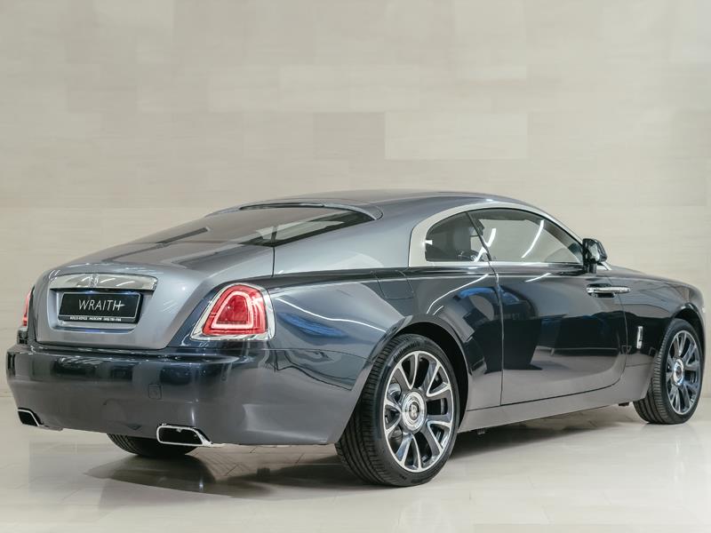 Rolls-Royce Wraith  <br>Darkest Tungsten / Jubilee Silver 