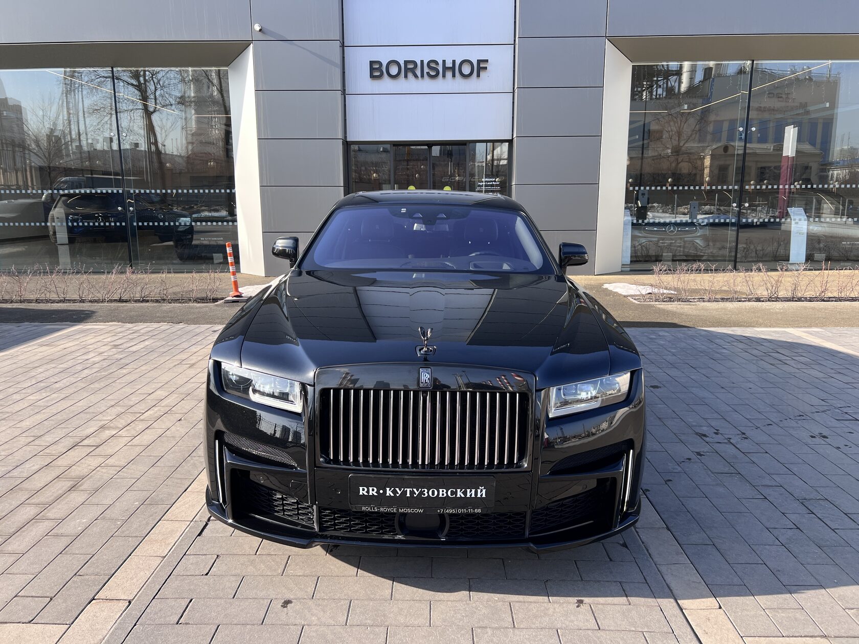 Rolls-Royce Ghost Black Badge by NOVITEC 2021 год <br>Черный Металлик Diamond Black 