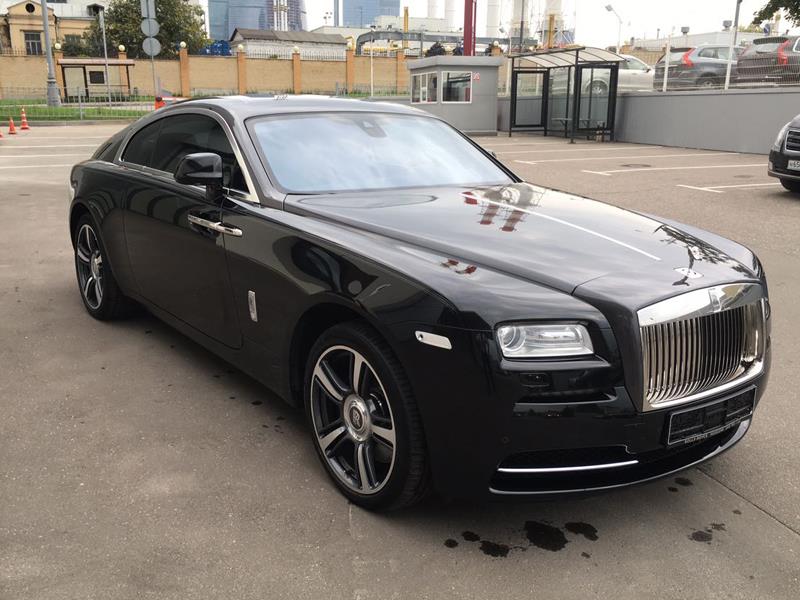 Rolls-Royce Wraith 2015  Diamond Black  Gunmetal     -    Black  -           Rolls-Royce Motor Cars Moscow