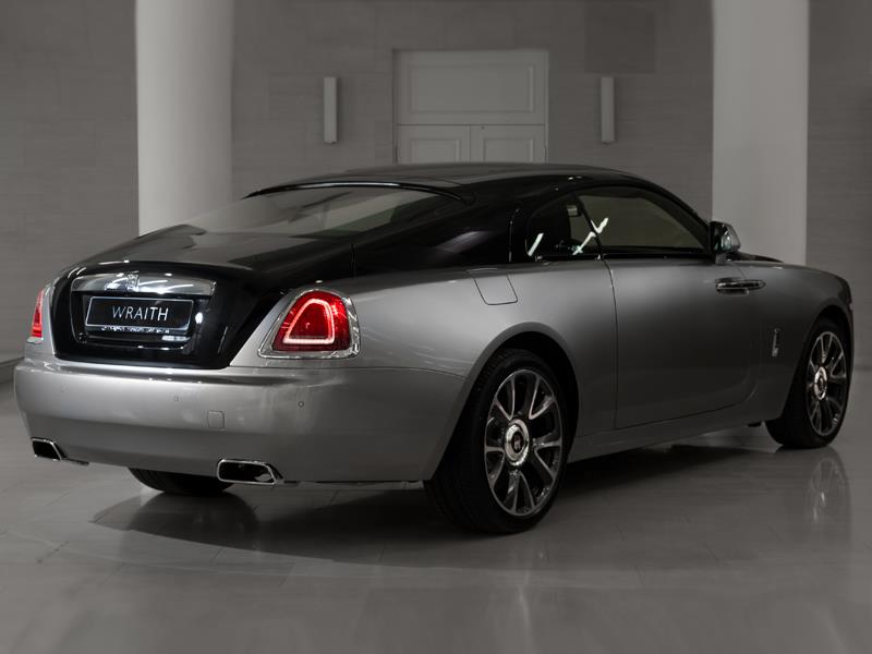 Rolls-Royce Wraith  <br>Jubilee Silver / Black Diamond 