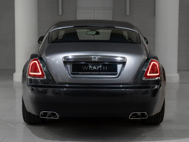 Rolls-Royce Wraith  <br>Darkest Tungsten / Jubilee Silver 