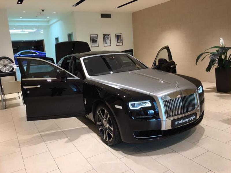 Rolls-Royce Ghost SWB 2016 год <br>Black Kirsch 