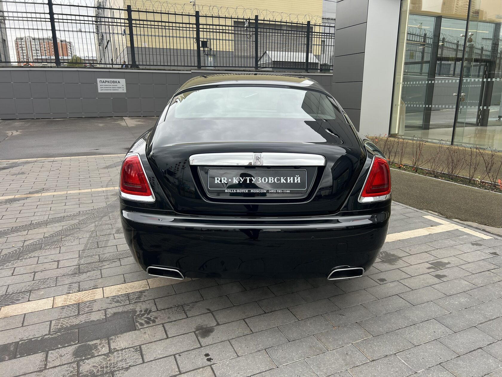Rolls-Royce Wraith 2019 год <br>Черный