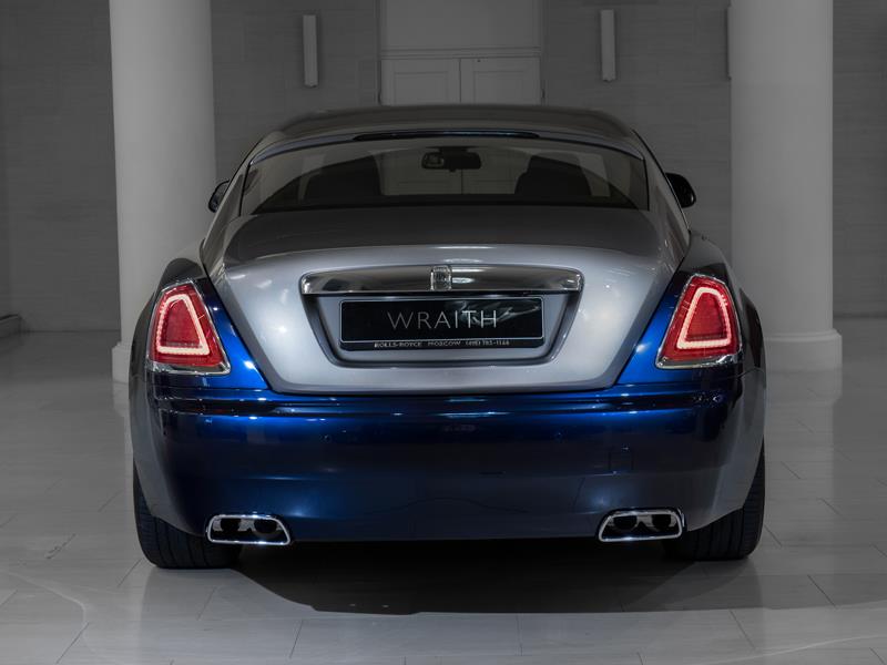 Rolls-Royce Wraith  <br>Midnight Sapphire / Jubilee Silver 