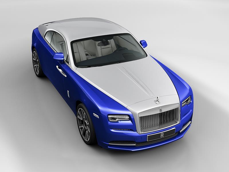 Rolls-Royce Wraith  <br>Salamanca Blue / Silver 