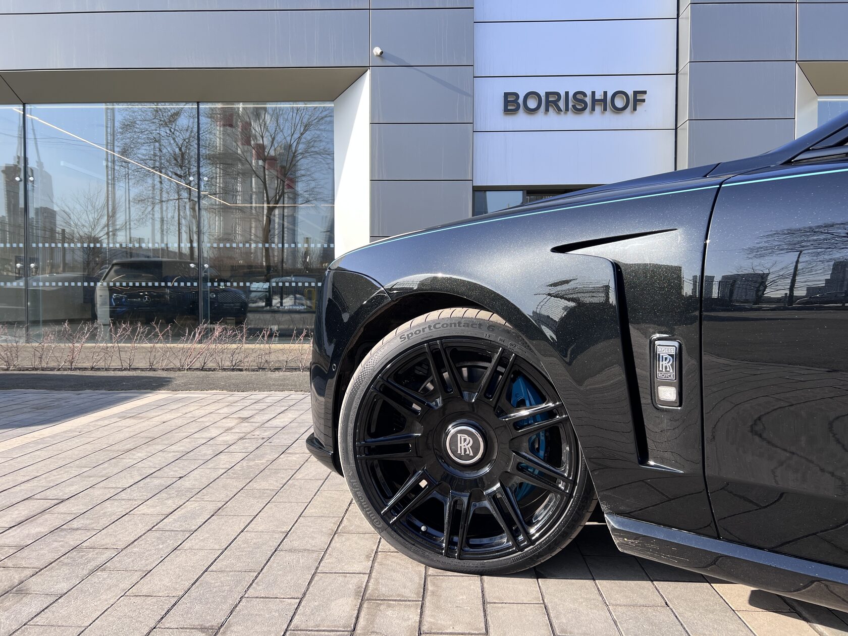 Rolls-Royce Ghost Black Badge by NOVITEC 2025 год <br>Черный Металлик Diamond Black 