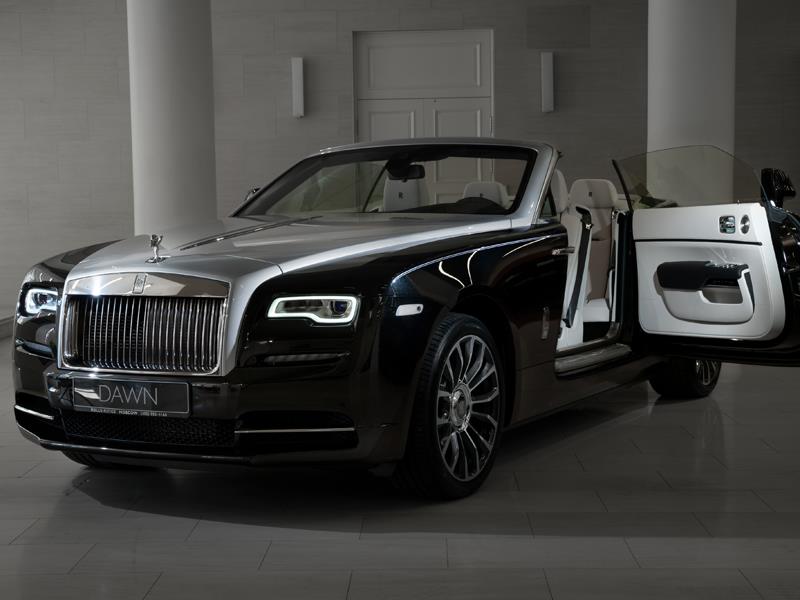 Rolls-Royce DAWN  <br>Diamond Black / Silver 