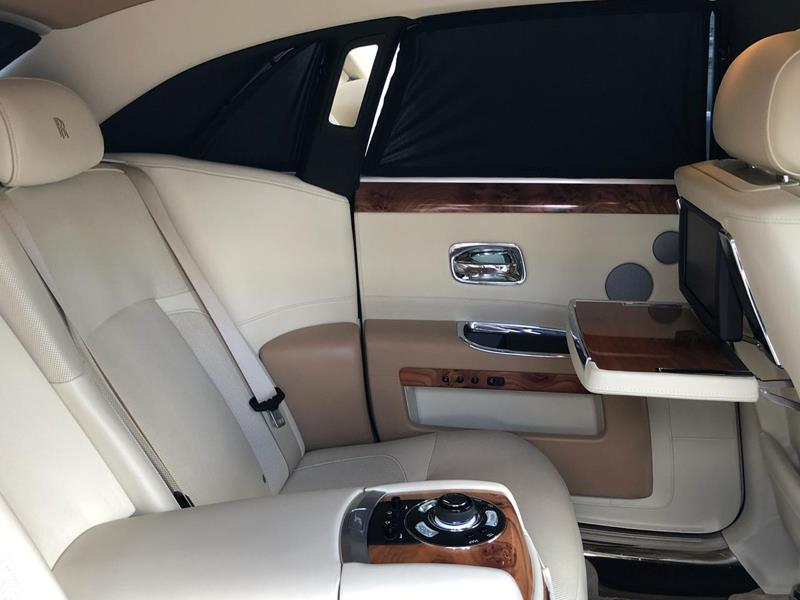 Rolls Royce Ghost салон подсветка