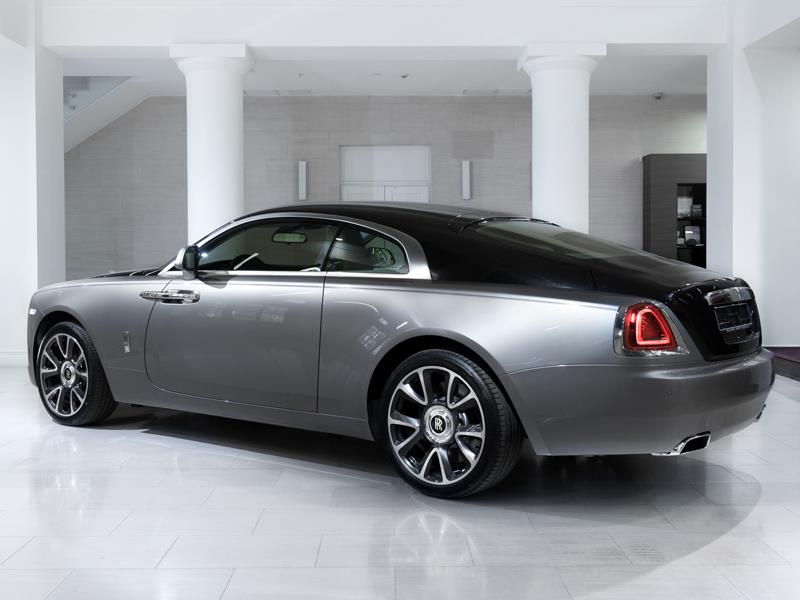 Rolls-Royce Wraith  <br>Jubilee Silver / Black Diamond 