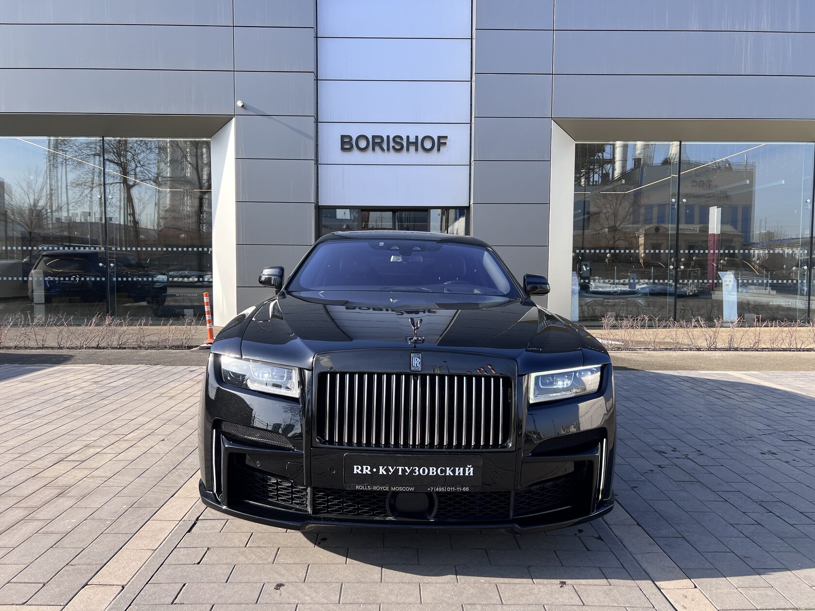Rolls-Royce Ghost Black Badge by NOVITEC 2025 год <br>Черный Металлик Diamond Black 