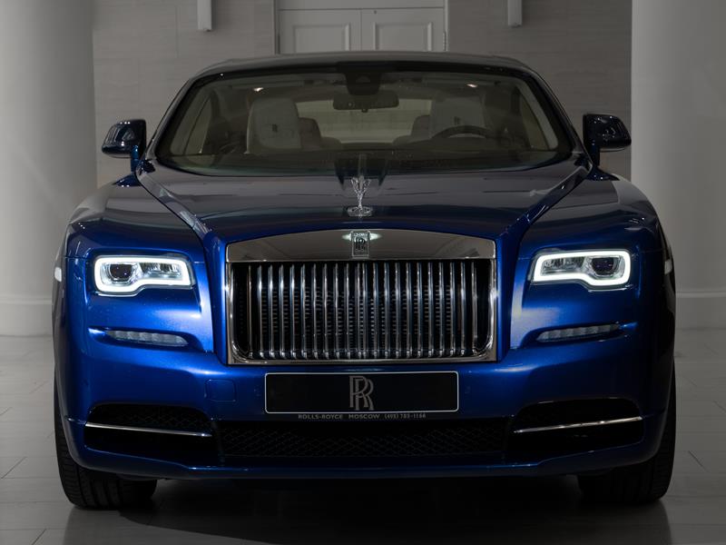 Rolls-Royce Wraith  <br>Crystal over Salamanca Blue 