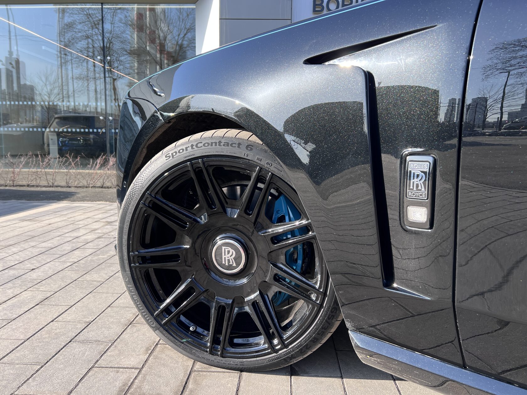 Rolls-Royce Ghost Black Badge by NOVITEC 2021 год <br>Черный Металлик Diamond Black 