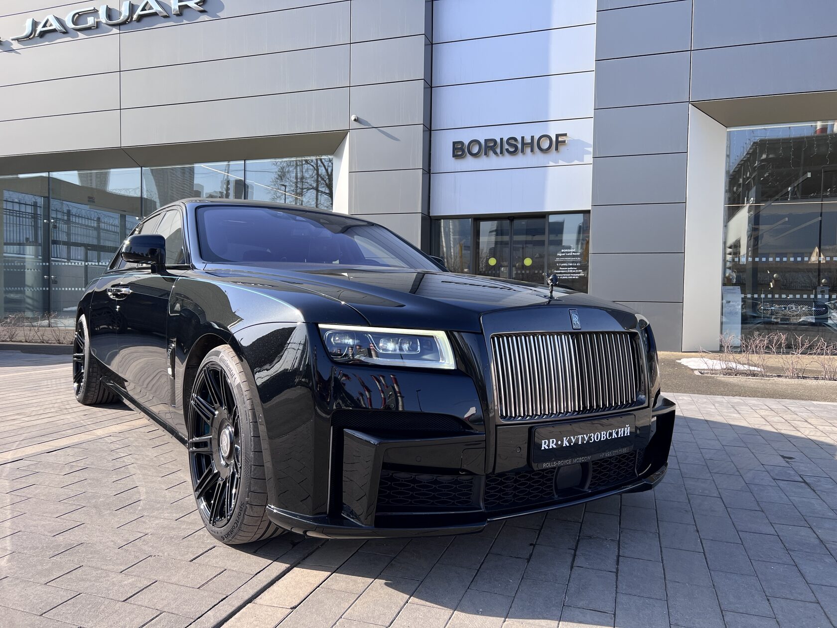 Rolls-Royce Ghost Black Badge by NOVITEC 2025 год <br>Черный Металлик Diamond Black 