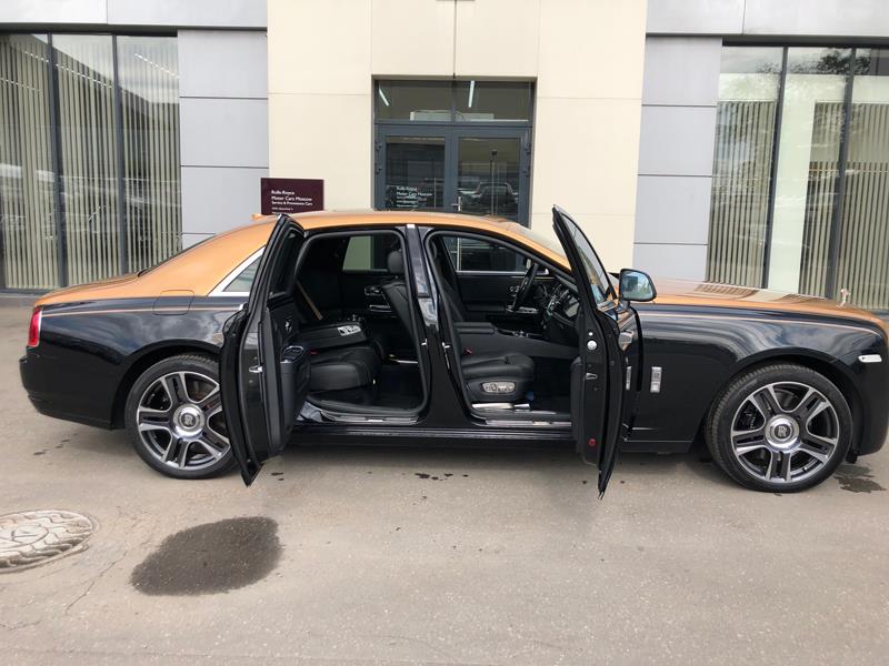 Rolls-Royce Ghost 2016 год <br>Diamond Black / Arizona Sun 