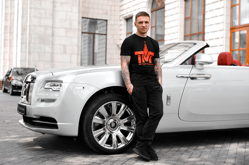 Совместная фотосессия Rolls-Royce Москва и The Money Team Russia (TMT)