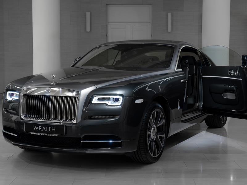 Rolls-Royce Wraith 2018 год <br>Darkest Tungsten / Jubilee Silver 