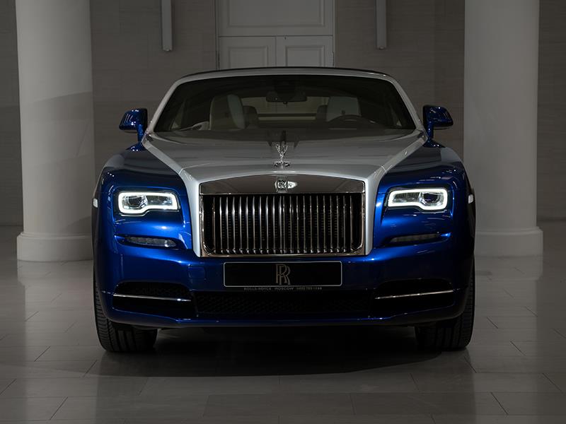 Rolls-Royce DAWN 2019 год <br>Salamanca Blue / Silver 