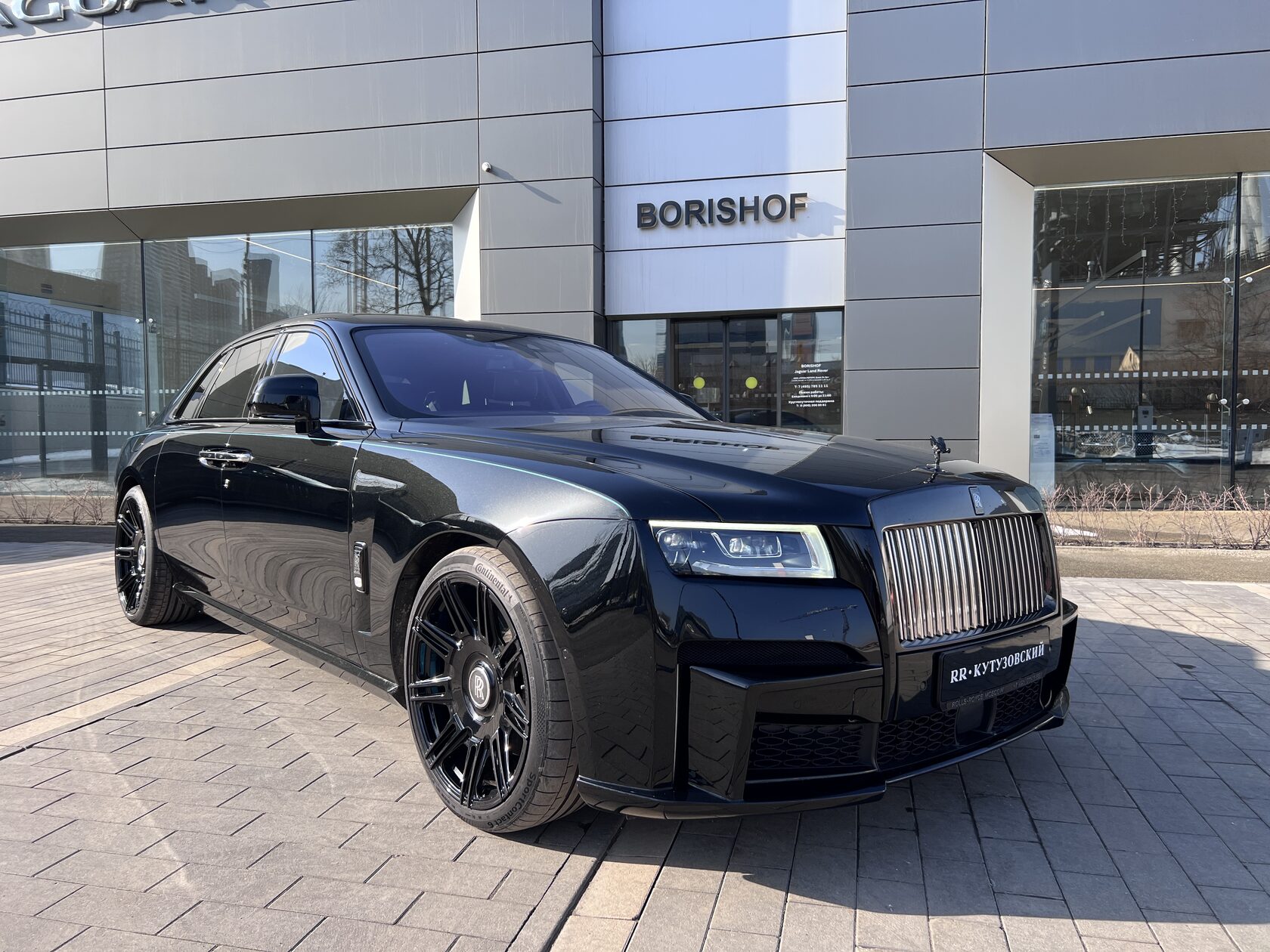 Rolls-Royce Ghost Black Badge by NOVITEC 2025 год <br>Черный Металлик Diamond Black 